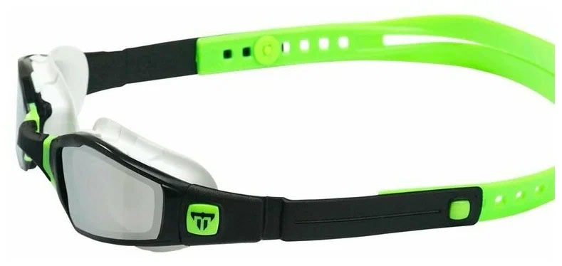 Очки для плавания Ninja (зеркальные линзы; black/lime)