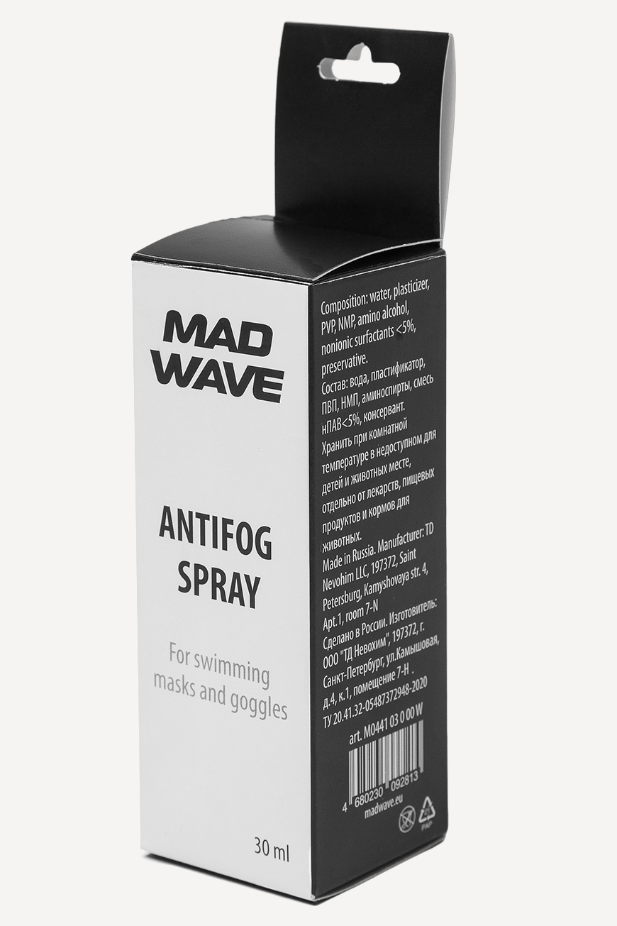 Антизапотеватель Mad Wave Antifog Spray (30 мл)