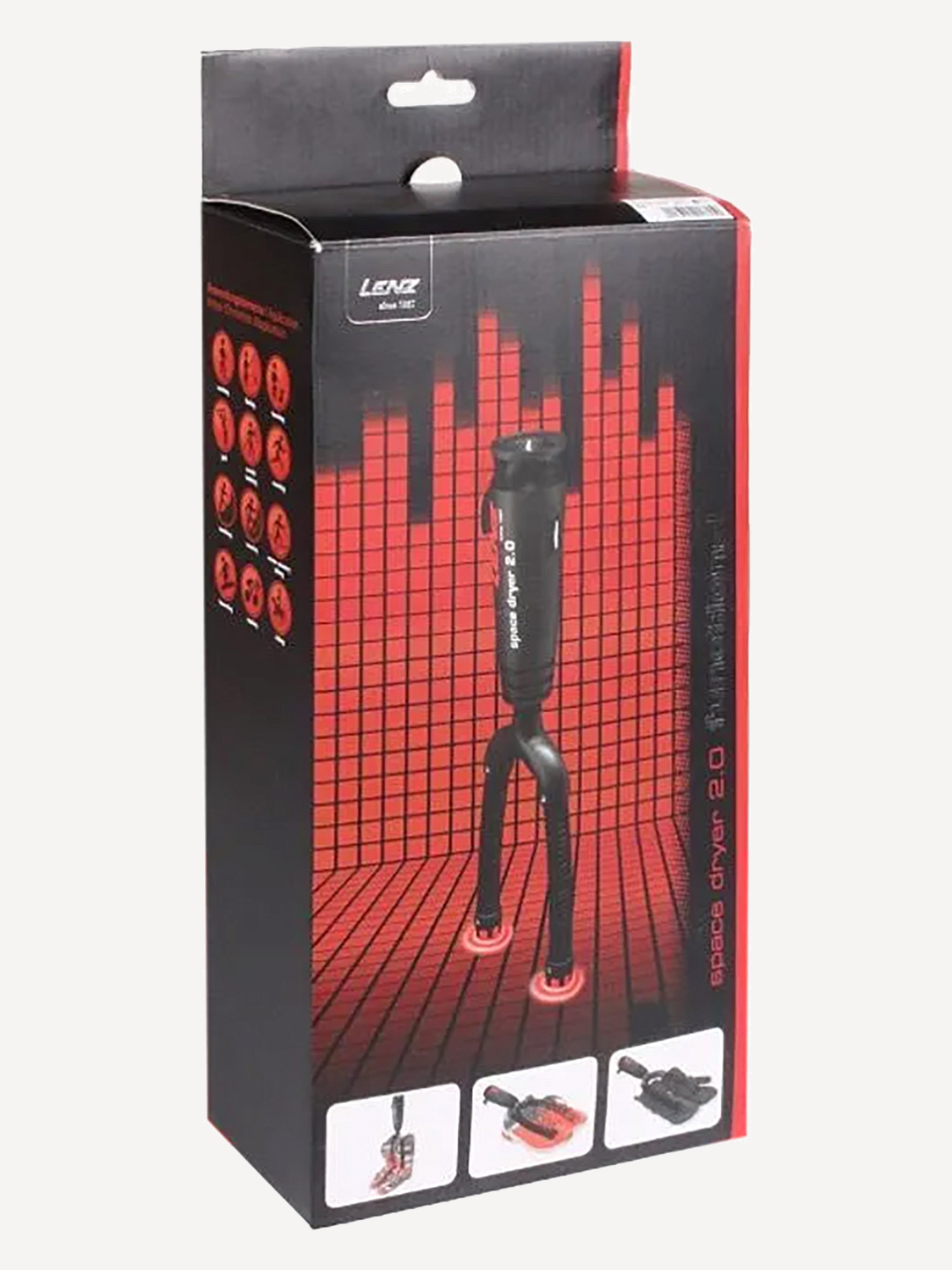 Сушилка LENZ Space Dryer 2.0 240V Eu (Black; 30Вт) Сушилка LENZ Space Dryer 2.0 240V Eu (Black; 30Вт)