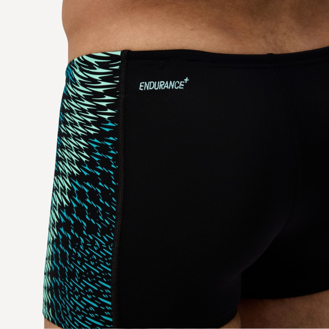 Плавки-шорты Speedo Endurance+ MAX Tech Panel Aquashort (Мужской; 38 (54); черный/зеленый)