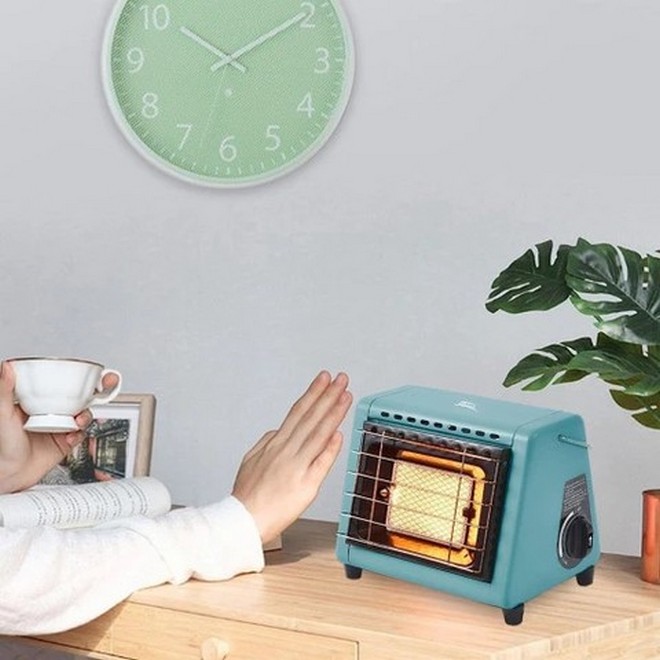 Газовый МФУ BRS-H23 1.5кВт Керамика (Зеленый, 21х17,5х18см)