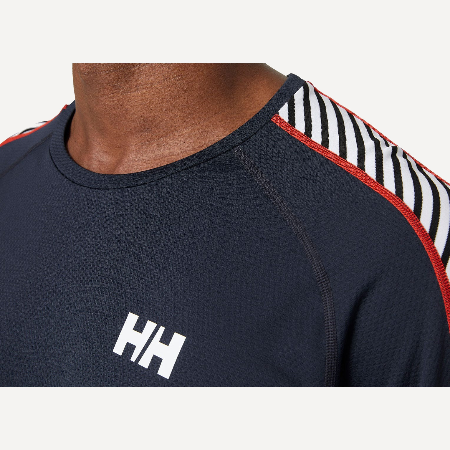 Термобелье верх HH Man LIFA ACTIVE Stripe Crew (XL; Navy)