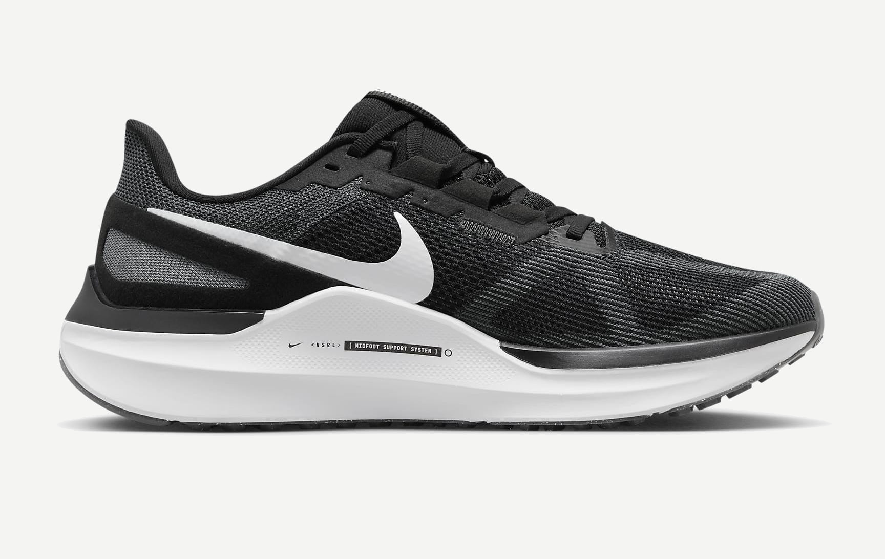 Кроссовки AIR ZOOM STRUCTURE 25 M (RU 42 EU 43 USm 9.5 СМ 26.7; black/iron grey/white) Кроссовки AIR ZOOM STRUCTURE 25 M (RU 42 EU 43 USm 9.5 СМ 26.7; black/iron grey/white)