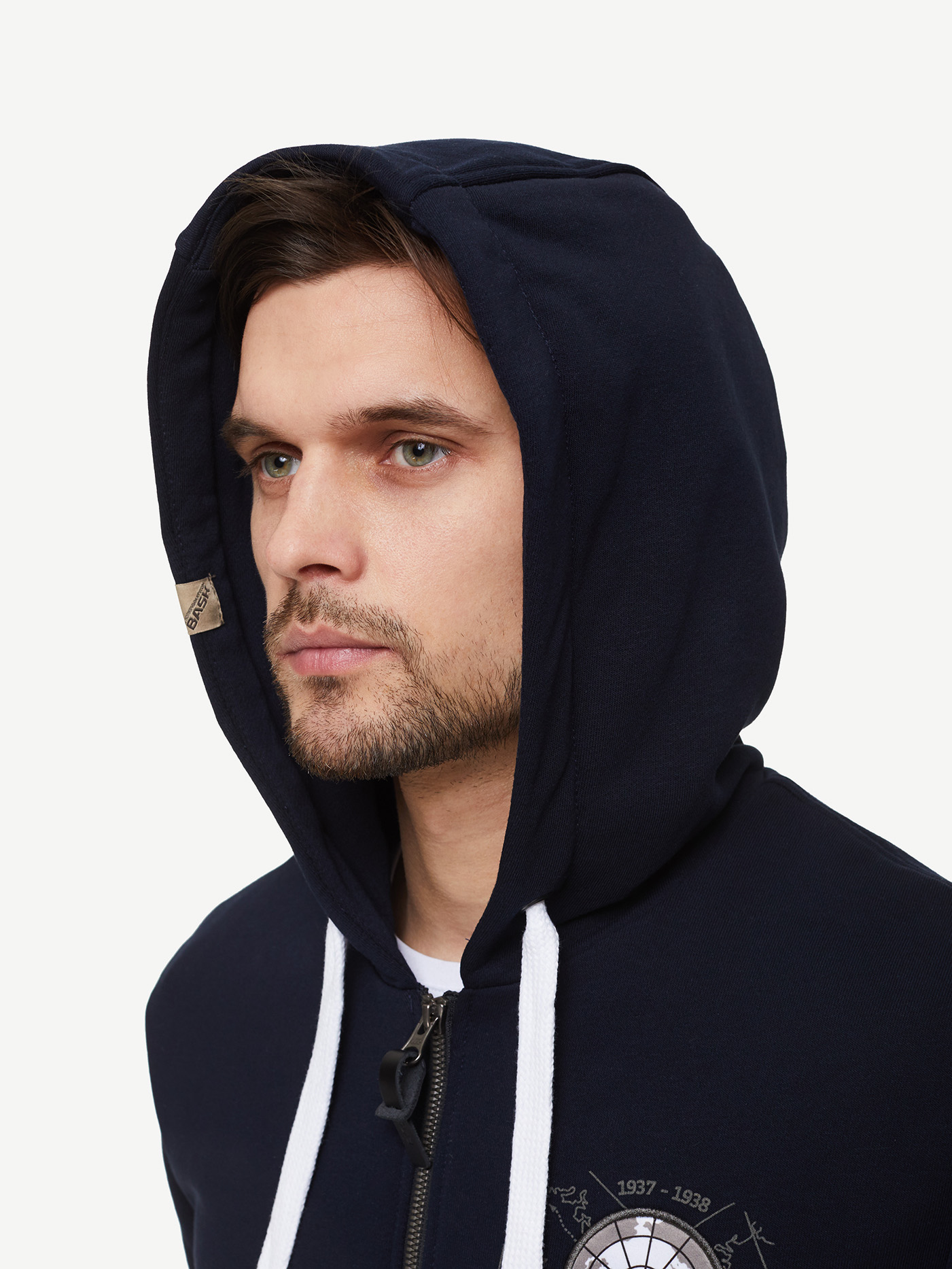 Худи Х/Б BASK Russian Arctic MJ (Мужской; 56; Синий Тмн)