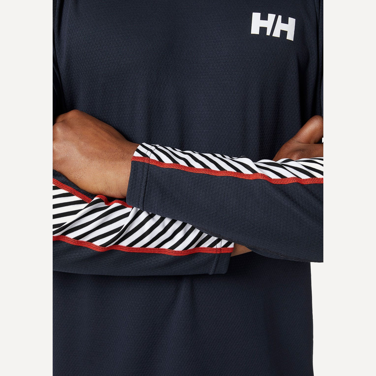 Термобелье верх HH Man LIFA ACTIVE Stripe Crew (XL; Navy)