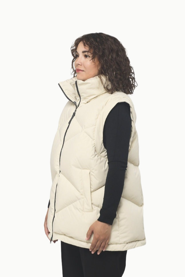 Пуховик Грета SkyStretch Goose (Женский; 50; Светлый Беж) Пуховик Грета SkyStretch Goose (Женский; 50; Светлый Беж)