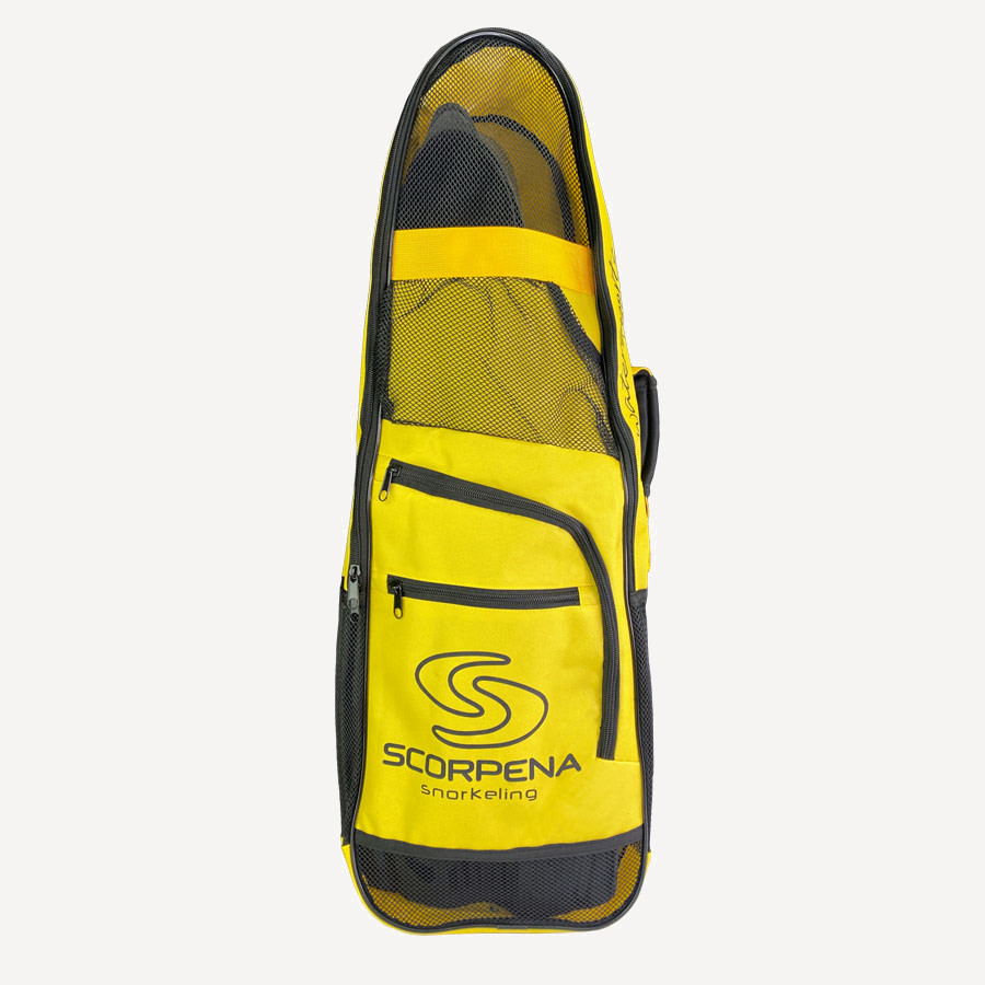 Сумка для ласт, маски, трубки Scorpena Snorkeling-2 (Желтый; 73 х 27 х 17 см)