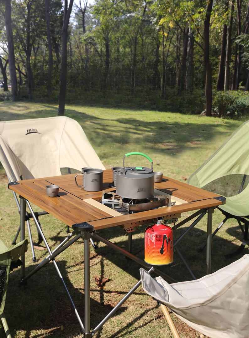 Стол складной Хот-Спот BRS-Z31С (Дерево; 69x69х47-77см)