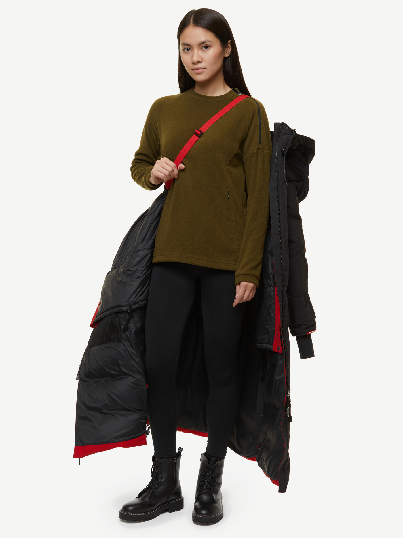 Пуховое пальто BASK YANA V2 (Женский; 52; Черный)