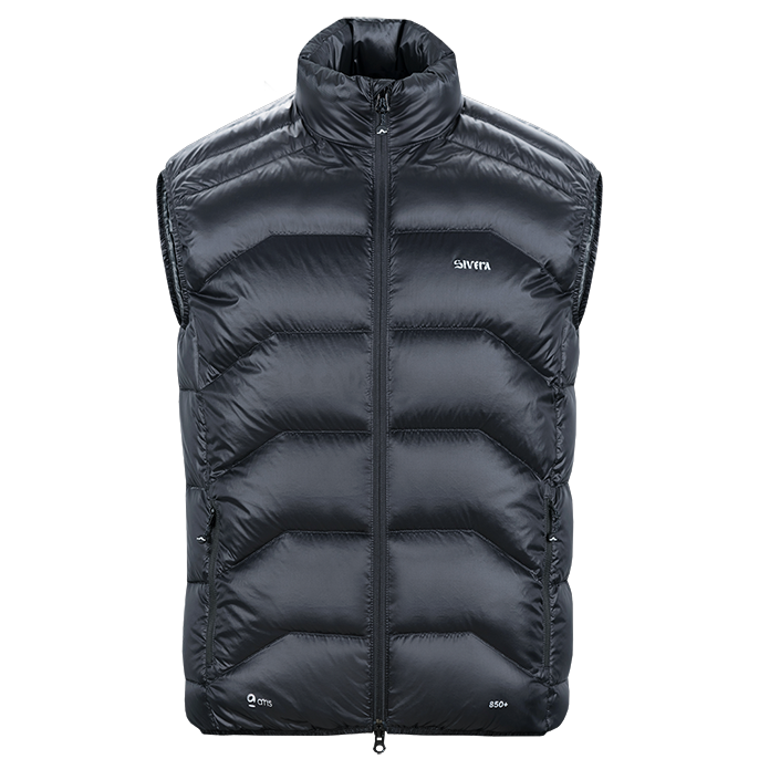 Жилет пуховый Гридь (; 58-182; черный)