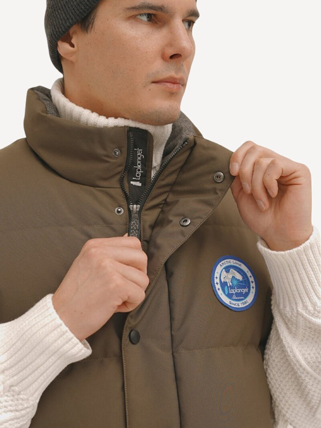 Жилет пуховой Круиз Top Arctic Goose (Мужской; 54; Олива)