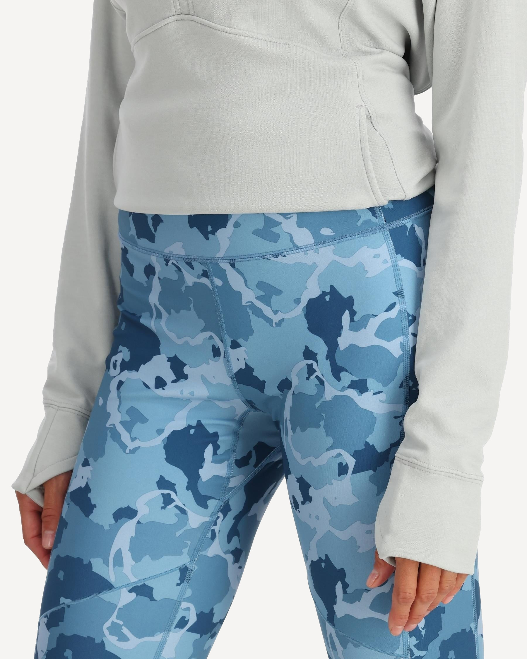 Брюки Simms Women's Bugstopper Legging (Женский; S; Regiment Camo Neptune)