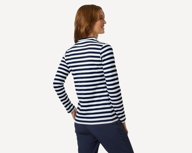 Тельняшка HH Wmn Arctic Ocean Long-Sleeve Cotton (S; Navy Stripe) Тельняшка HH Wmn Arctic Ocean Long-Sleeve Cotton (S; Navy Stripe)