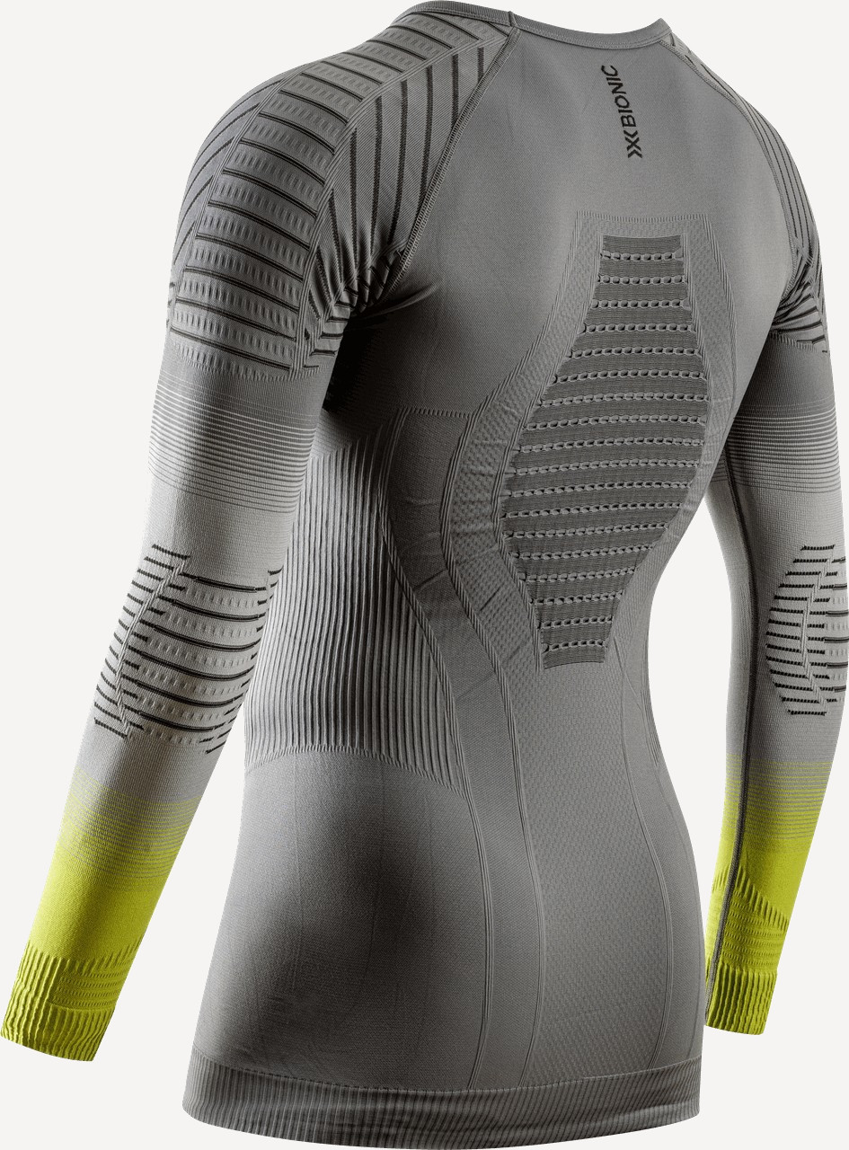 Т/Б Верх X-Bionic INVENT Graphics Shirt LS Man (L; G816 Rhino_Grey/Light_Grey/Canary)