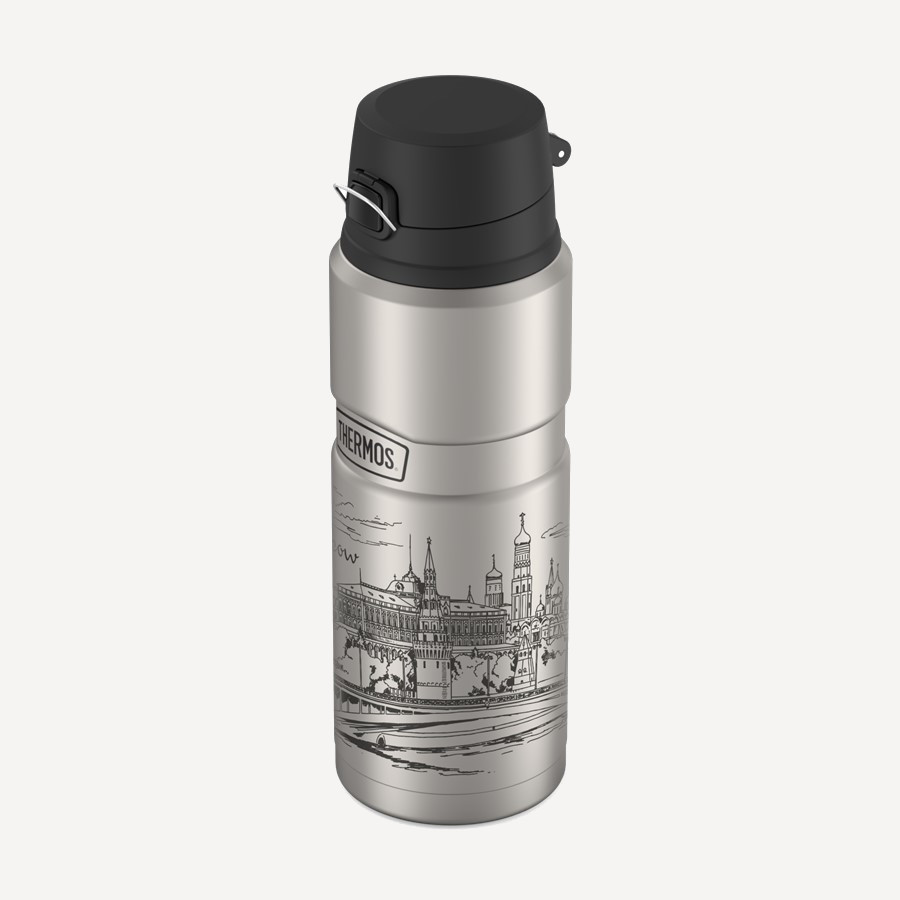 Термос Thermos SK4000 "Города России" 0.71L (Moscow +18h/-24h)