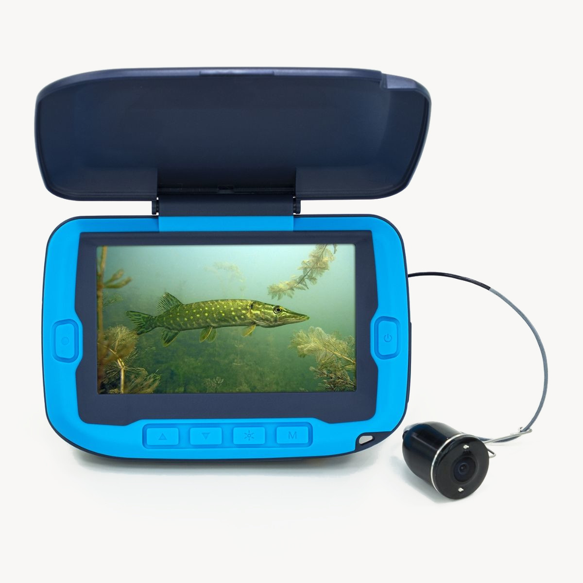 Подводная видеокамера CALYPSO UVS-02 PLUS (Голубой/Синий; LCD 4,3"(960х480))