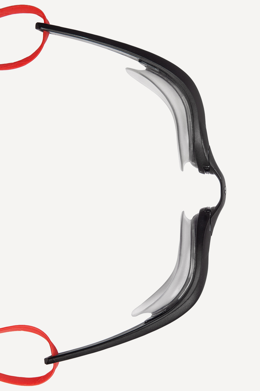 Очки для плавания Razor Mirror (зеркальные линзы; черный)