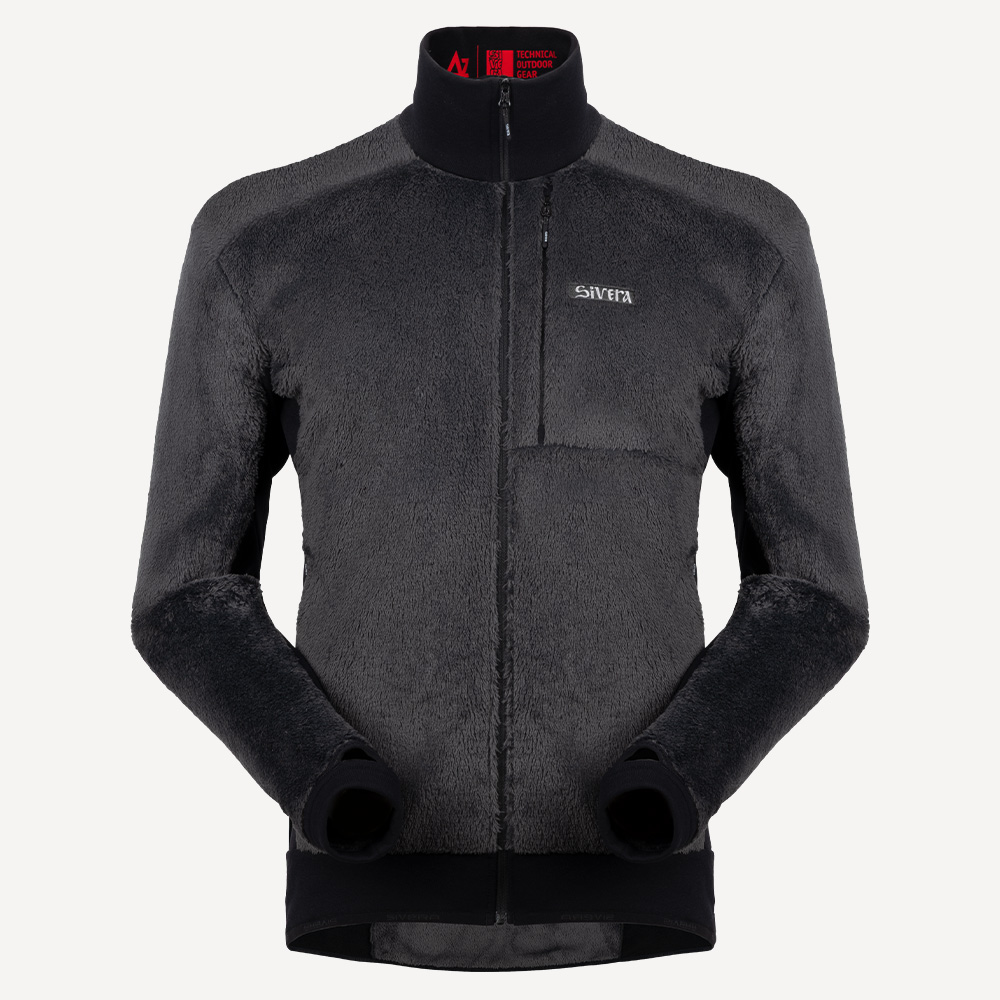 Куртка флис AZ | Скарлат 24 (Мужской; 48-176; Порох/Чёрный)