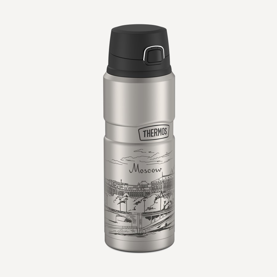 Термос Thermos SK4000 "Города России" 0.71L (Moscow +18h/-24h)