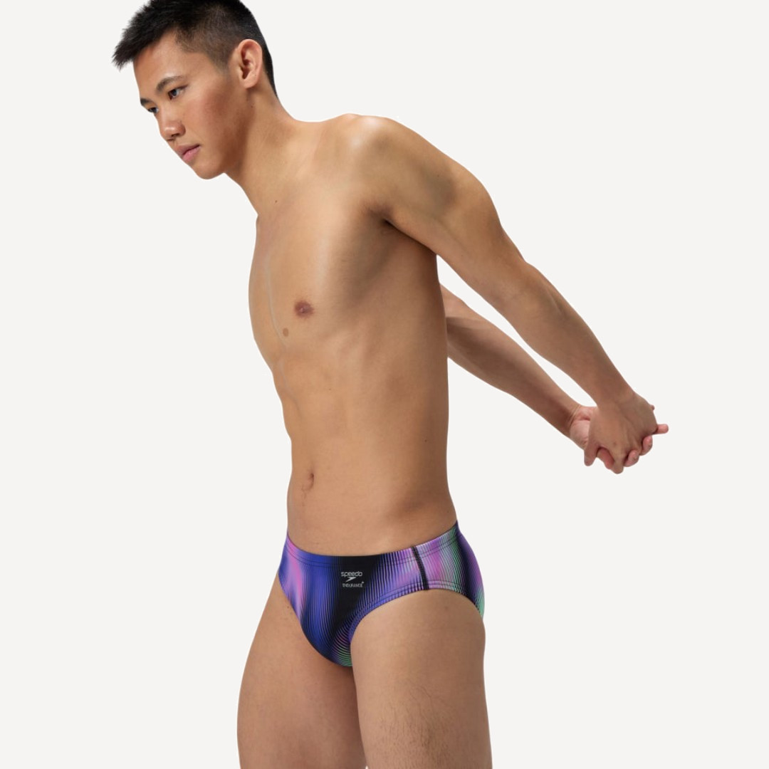 Плавки Speedo Club Training Printed 7cm Brief (Мужской; 38 (54); Мультиколор)