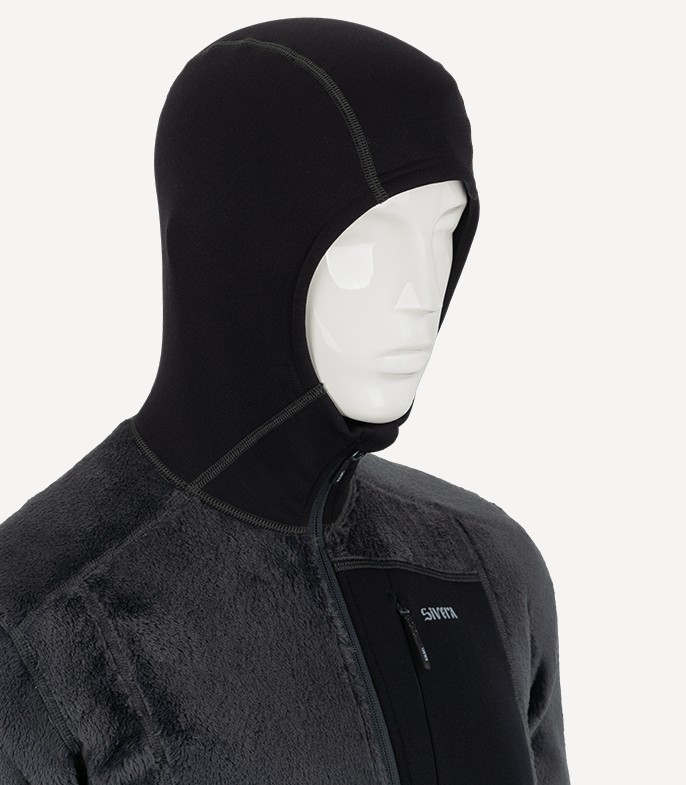 Куртка флисовая AZ | Скарлат (Мужской; 50-182; Порох/Чёрный)