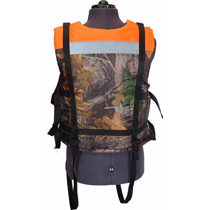 Жилет спасательный Бриз-2 (52-56 (до 100кг); камуфляж)