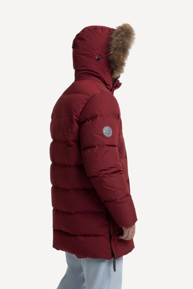 Пуховик Норман Nordic Goose ЧБК (Мужской; 50; Винный)