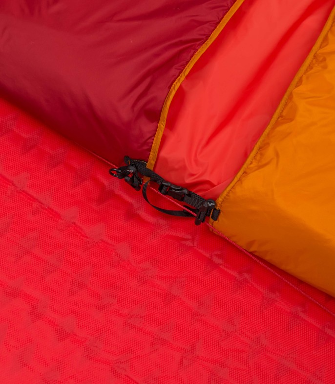 Спальник Квилт Шабр 21 Reg (190х133х100 см; Манго/Рубин)