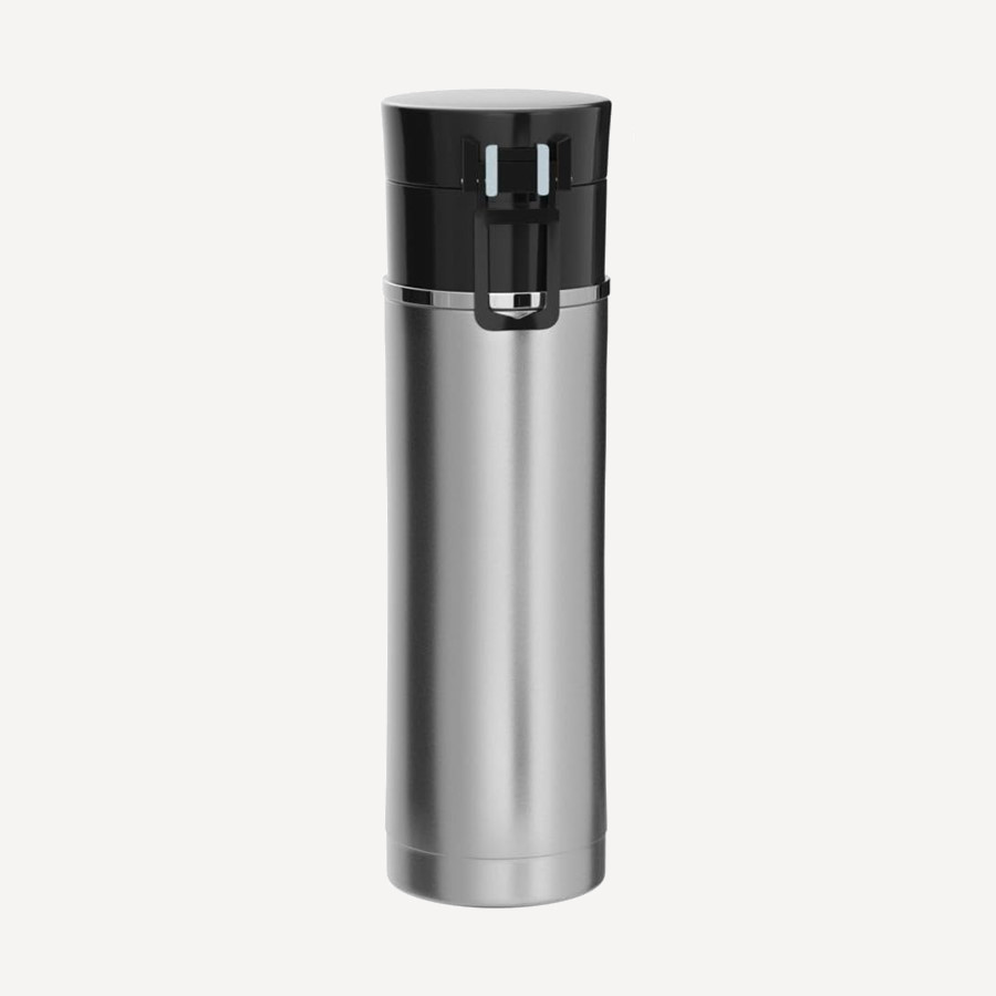 Термокружка Thermos NS-402 BK 0,47L (Gloss Steel, +12h/-24h)