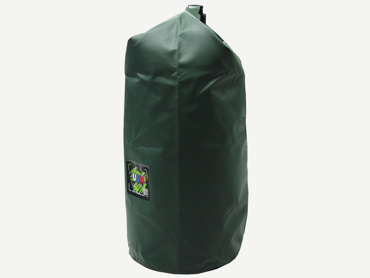 Гермобаул USM с лямкой для переноски 80л (зеленый)