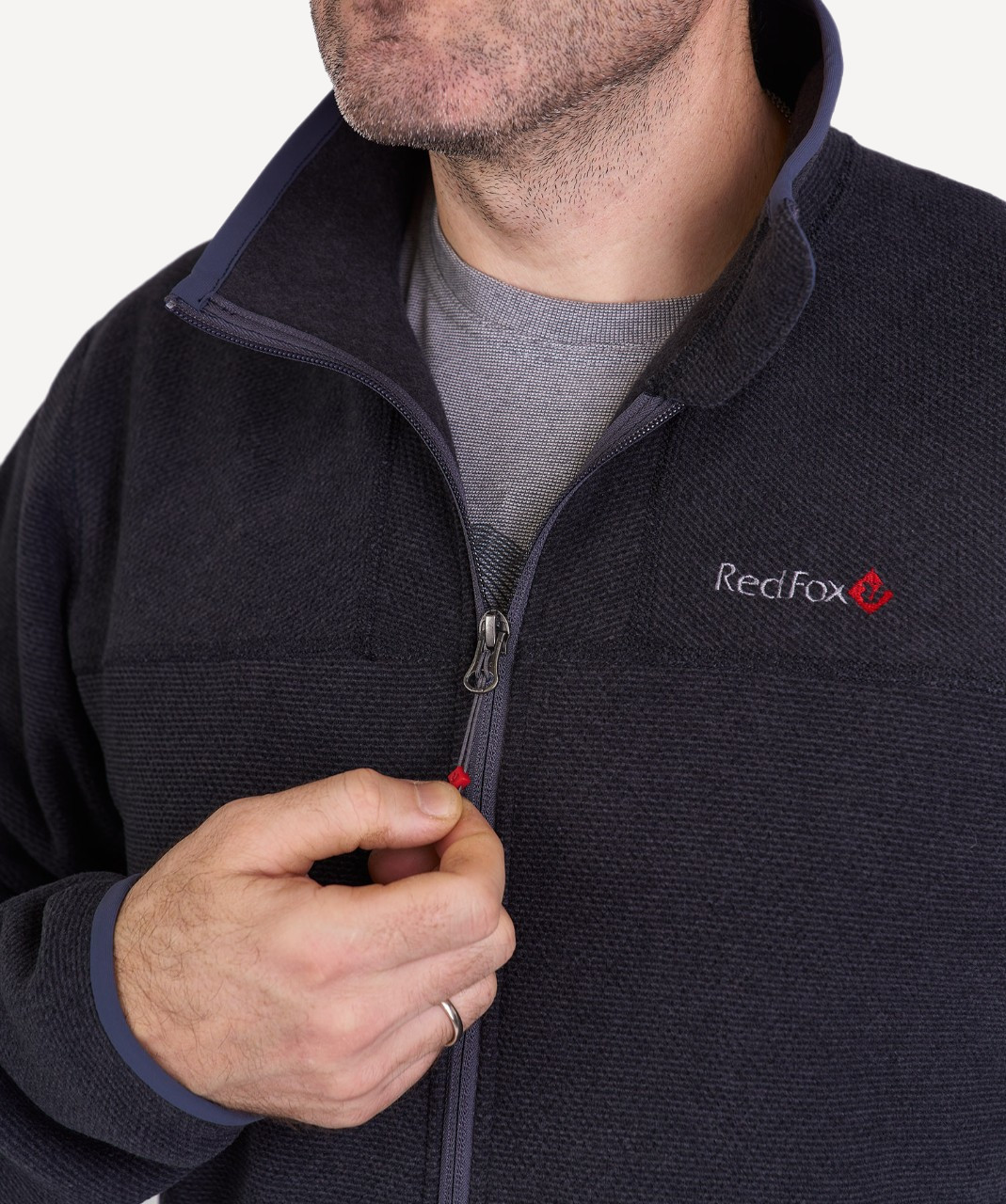 Джемпер флис RedFox Dolomite III Man (Мужской; XL; Асфальт)
