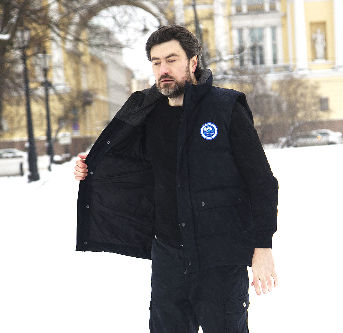 Жилет пуховой Круиз Top Arctic Goose (Мужской; 56; Черный)