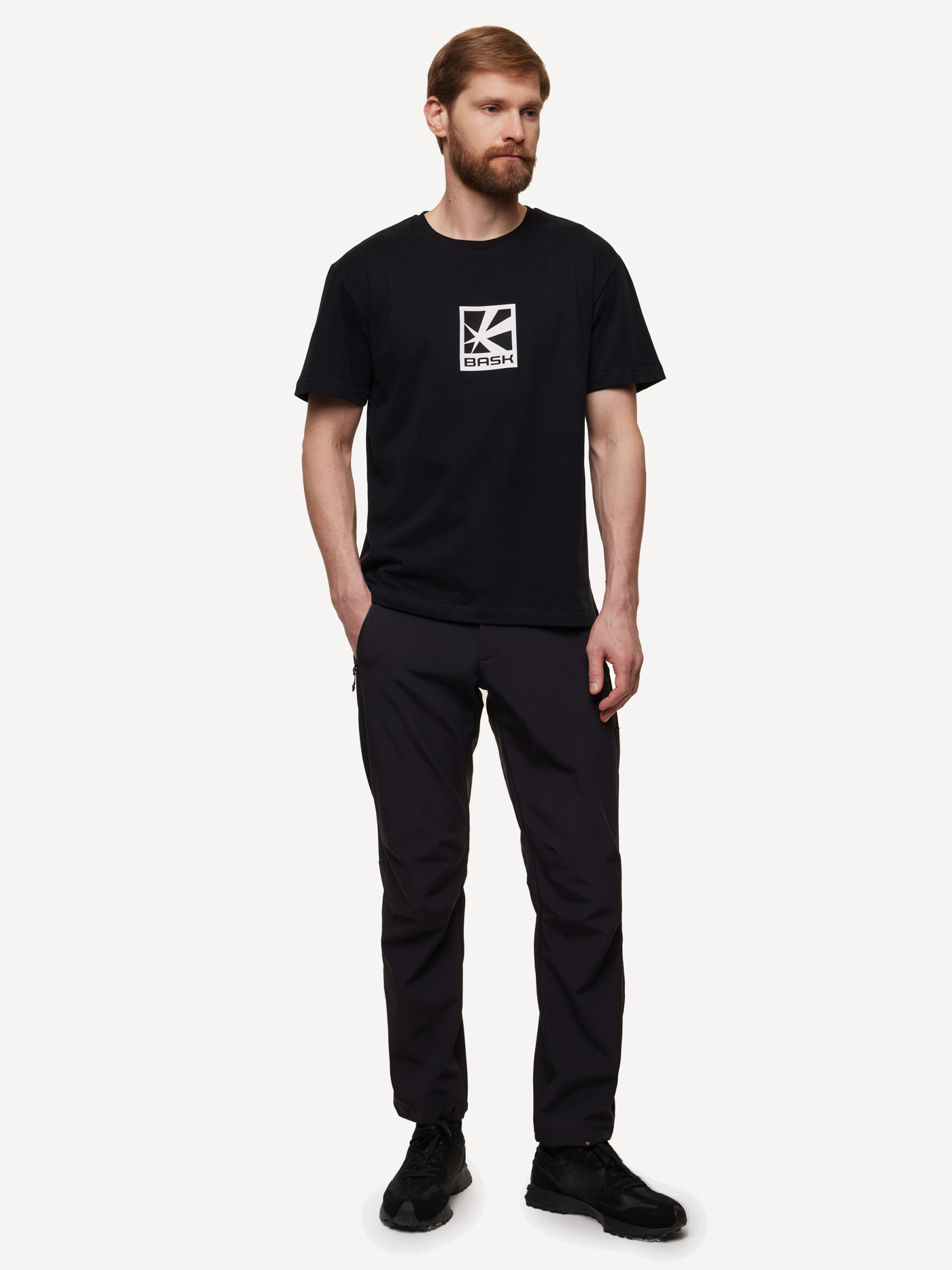 Футболка BASK FRAME MT (Мужской; 54; Черный)