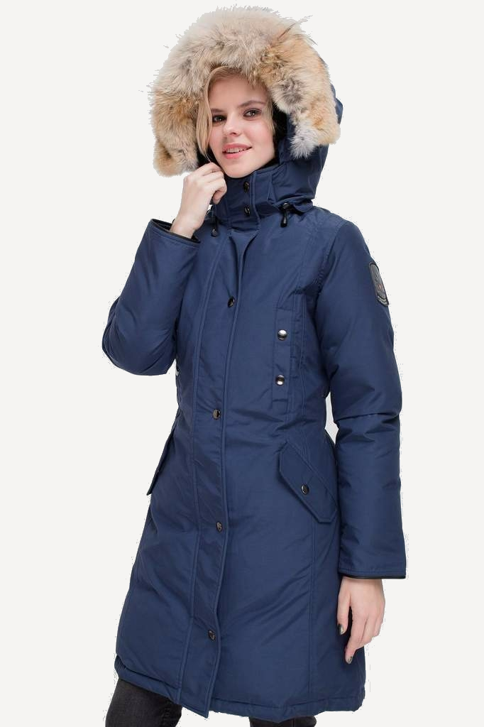 Пуховое пальто Charlotte (Женский; XS; Navy) Пуховое пальто Charlotte (Женский; XS; Navy)