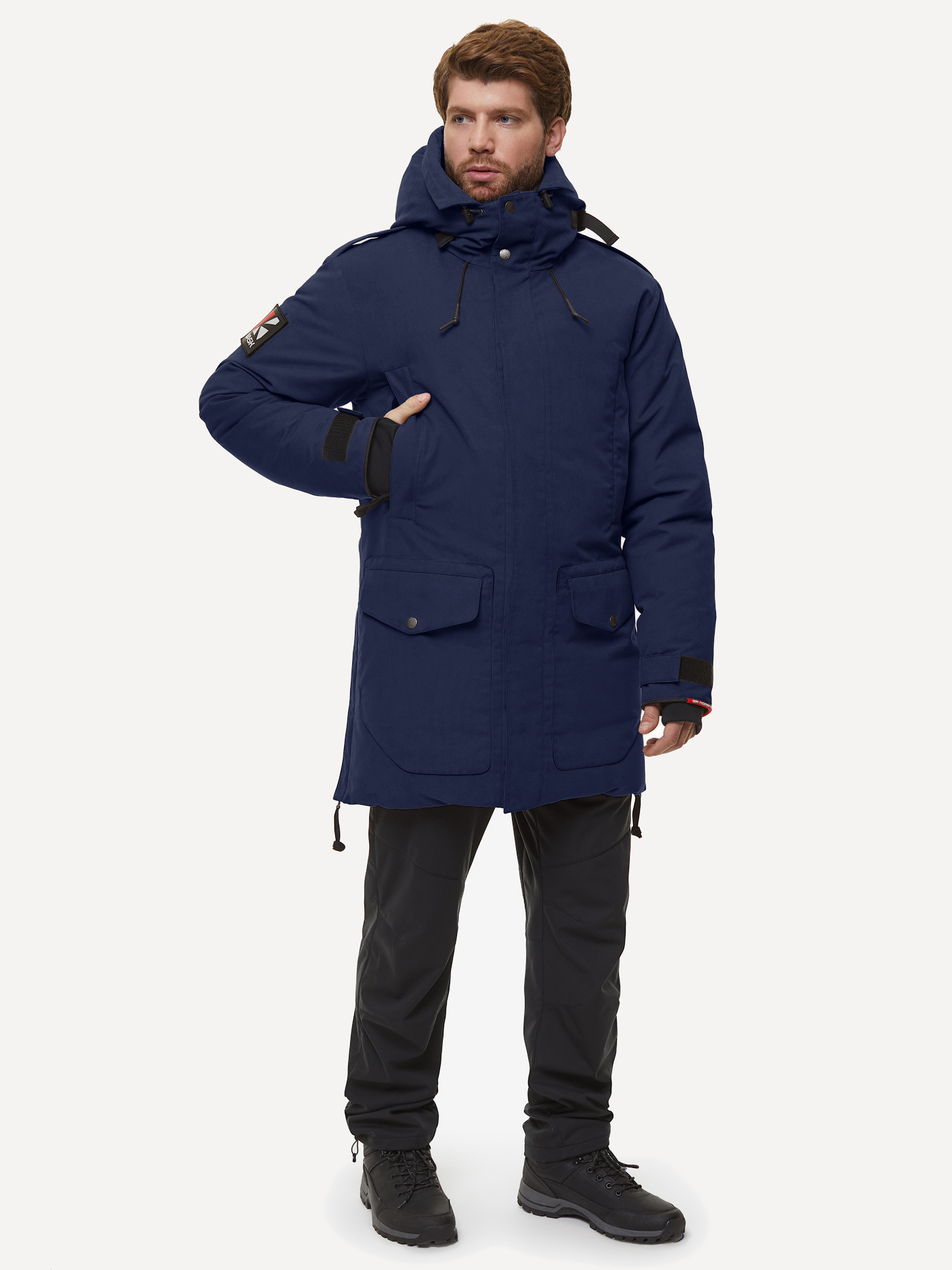 Пуховик BASK Putorana V4 (; 52; Синий Тмн)