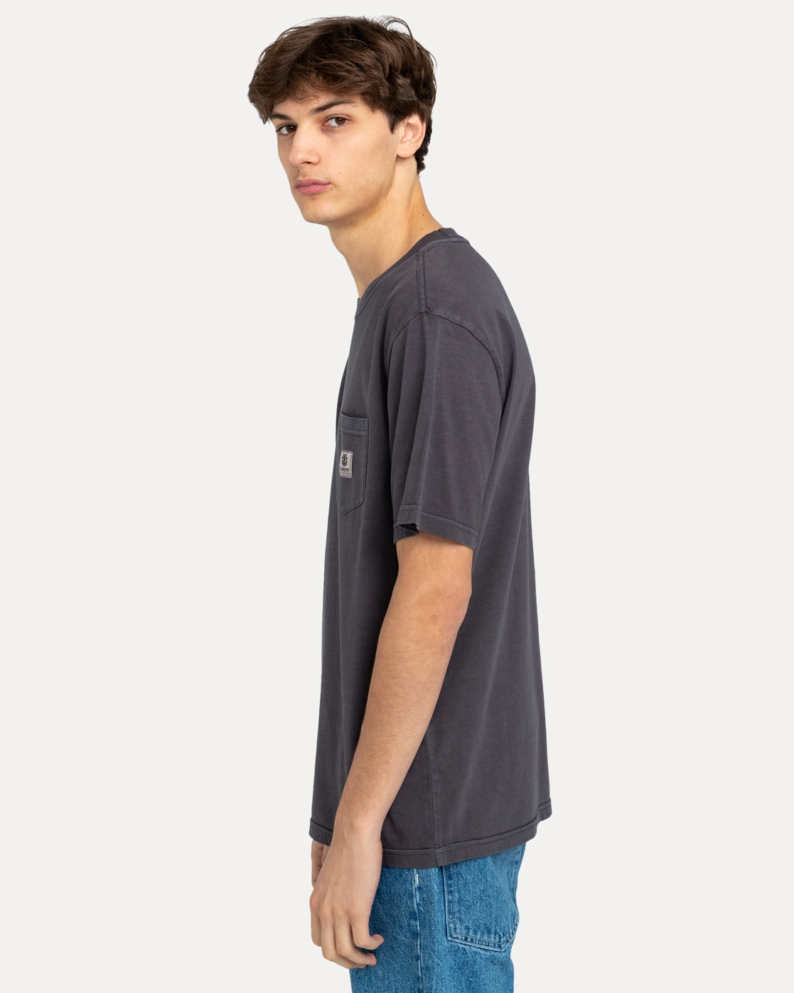 Футболка BASIC Pocket PGMNT (M (48); off black; Мужской)