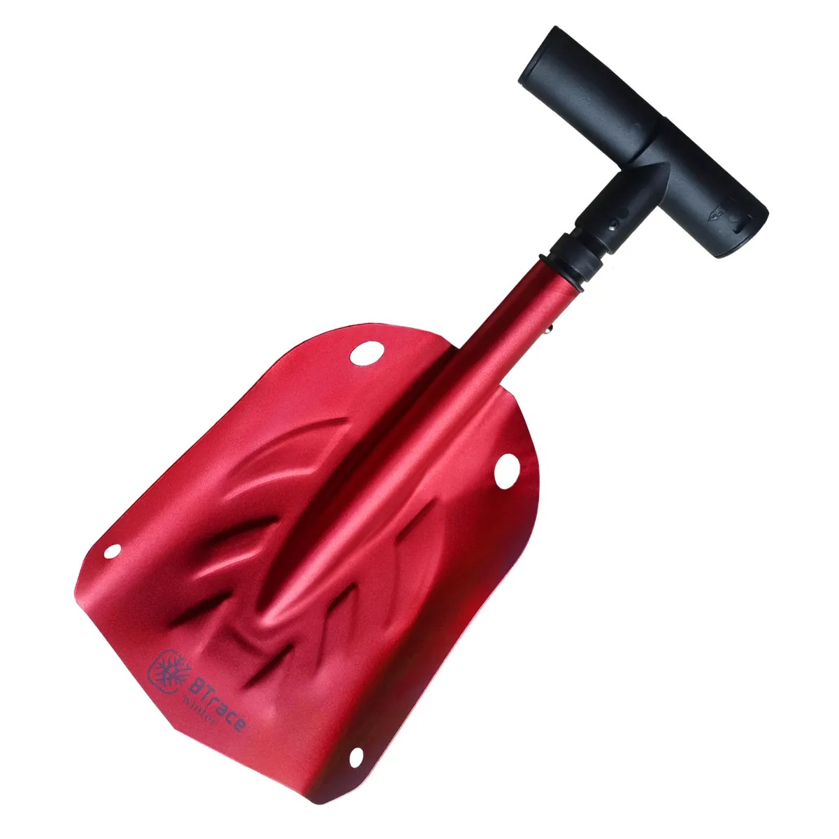 Лопата лавинная BTrace Turbo Rescue (45-78 см; Красный)