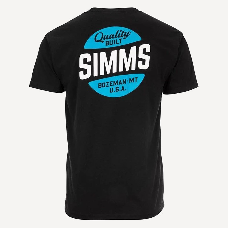 Футболка Simms Quality Built Pocket T-Shirt (Мужской; M; Black)