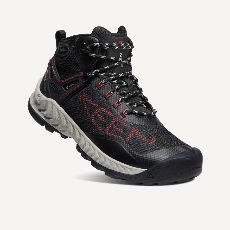 Ботинки NXIS EVO MID WP (EU 42.5 USm 9.5 СМ 26.7; black/red carpet)