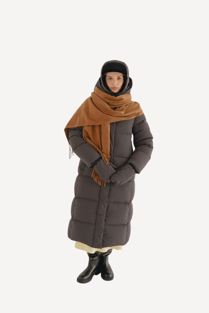 Варежки пуховые Терри SkyStretchGoose (Унисекс; S-M; Графит)