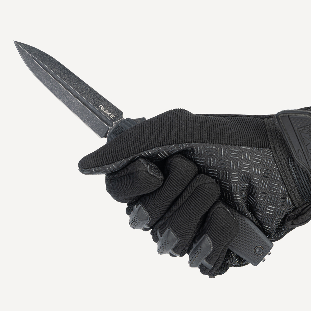 Нож складной RUiKE P188-B (Сталь_D2-Blackwash/Черный_G10) Нож складной RUiKE P188-B (Сталь_D2-Blackwash/Черный_G10)