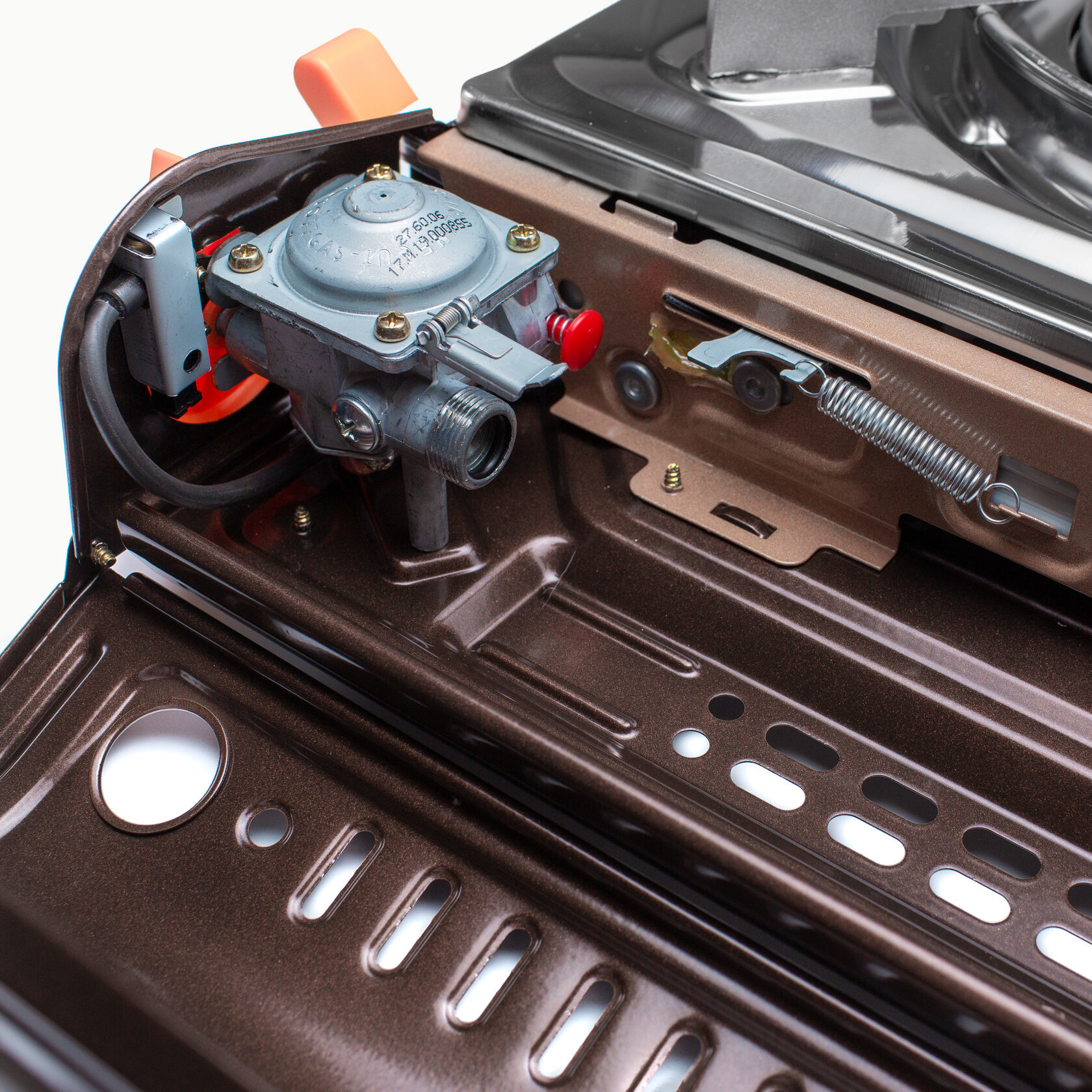 Газовая плита NaMilux  NA-P4075PS Керамика (Коричневый / Нержавейка)