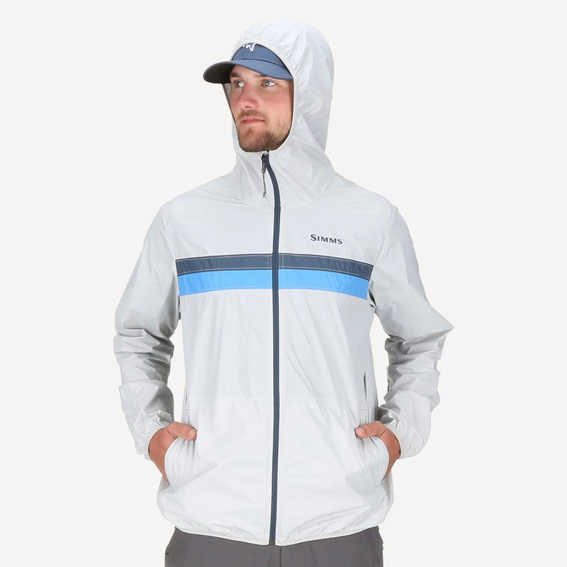 Куртка Simms Fastcast Windshell (Мужской; M; Sterling)
