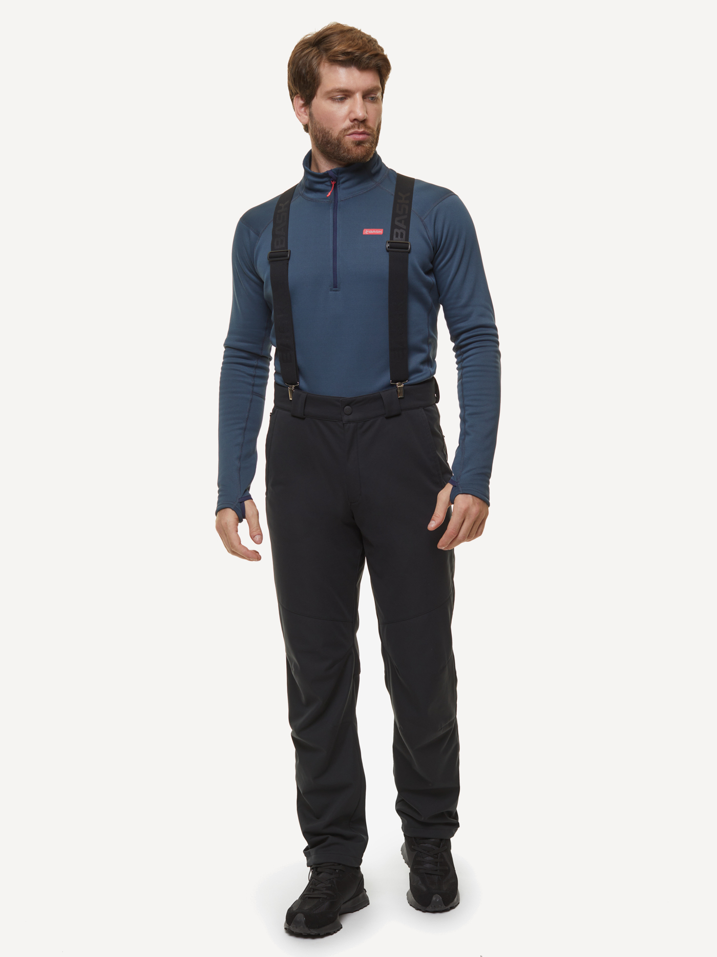 Подтяжки BASK Trick (; one size; Черный)