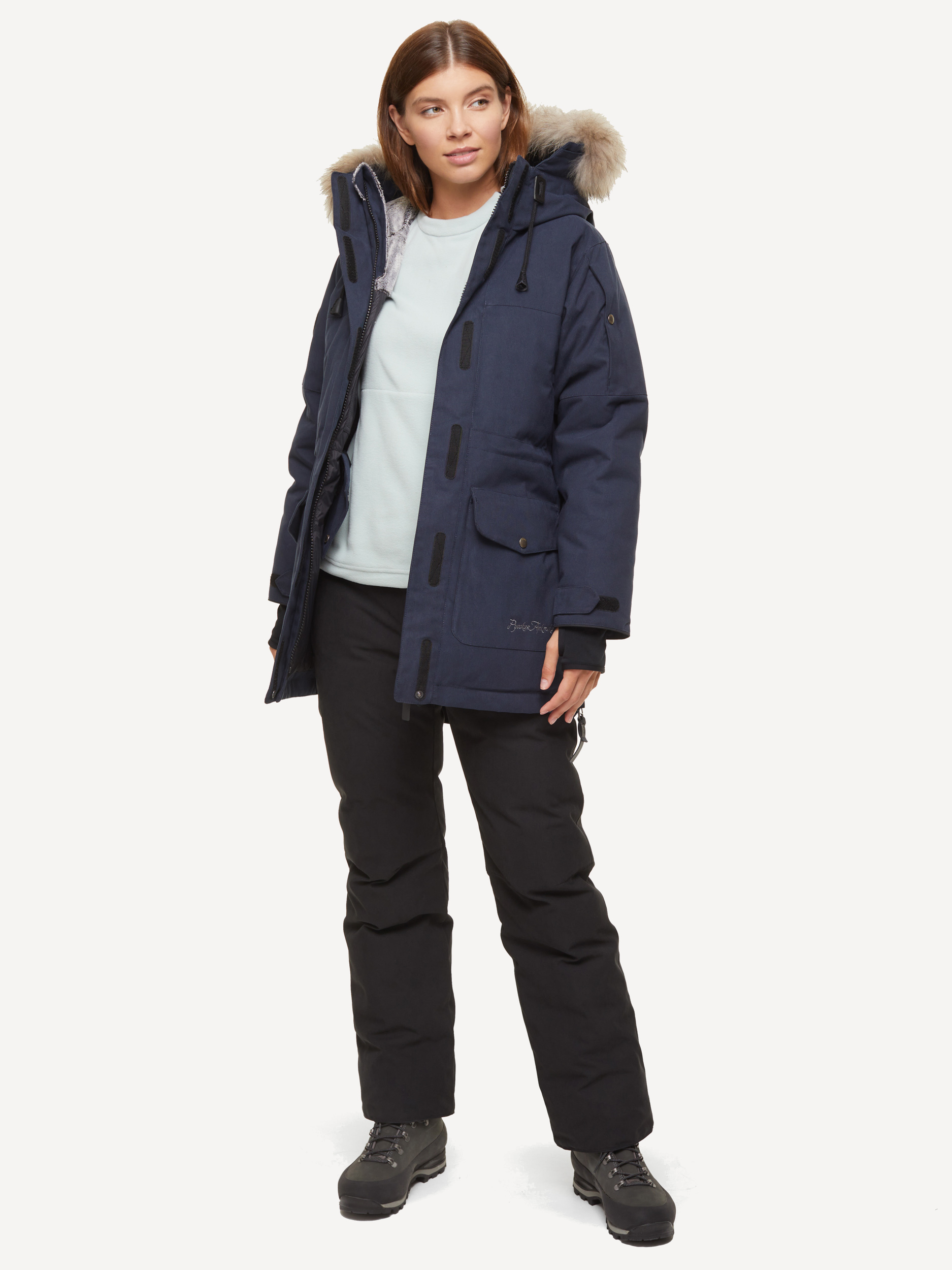 Пуховик BASK Iremel V2 (Женский; 46; Бордовый тмн)