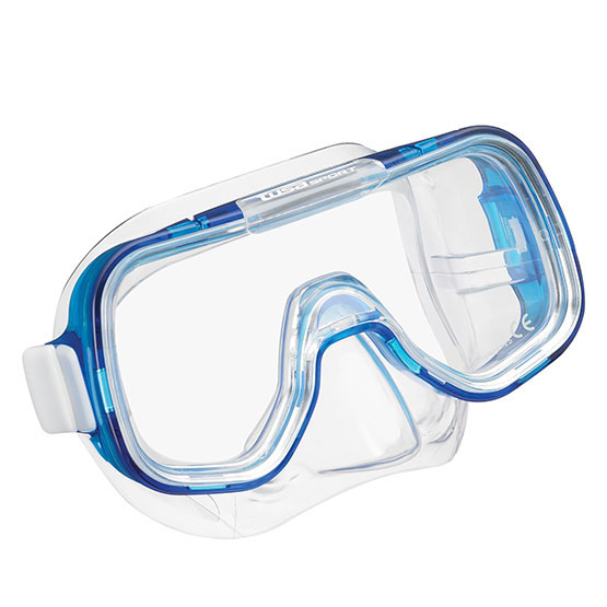 Комплект маска+трубка UCR-2022P в сумке (прозрачный силикон; CB)