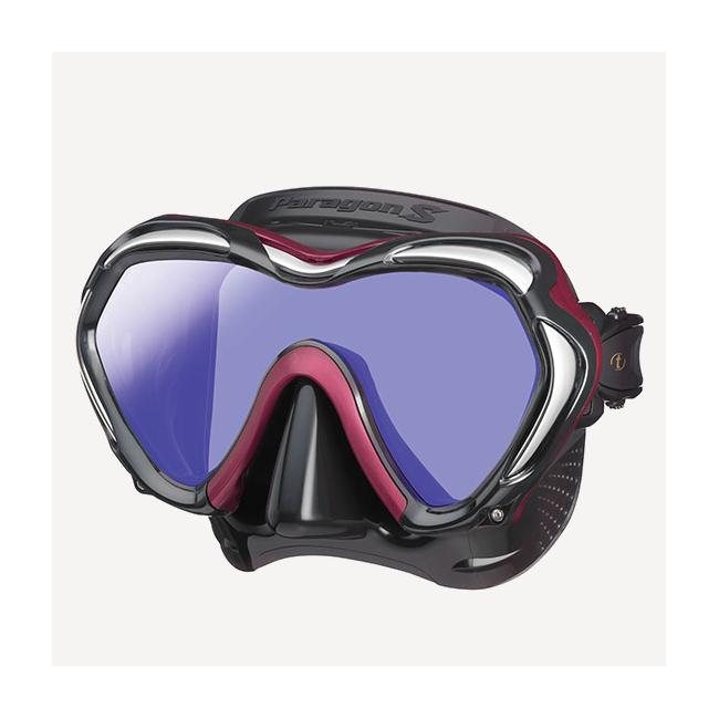 Маска Paragon S (черный силикон; MDRA)