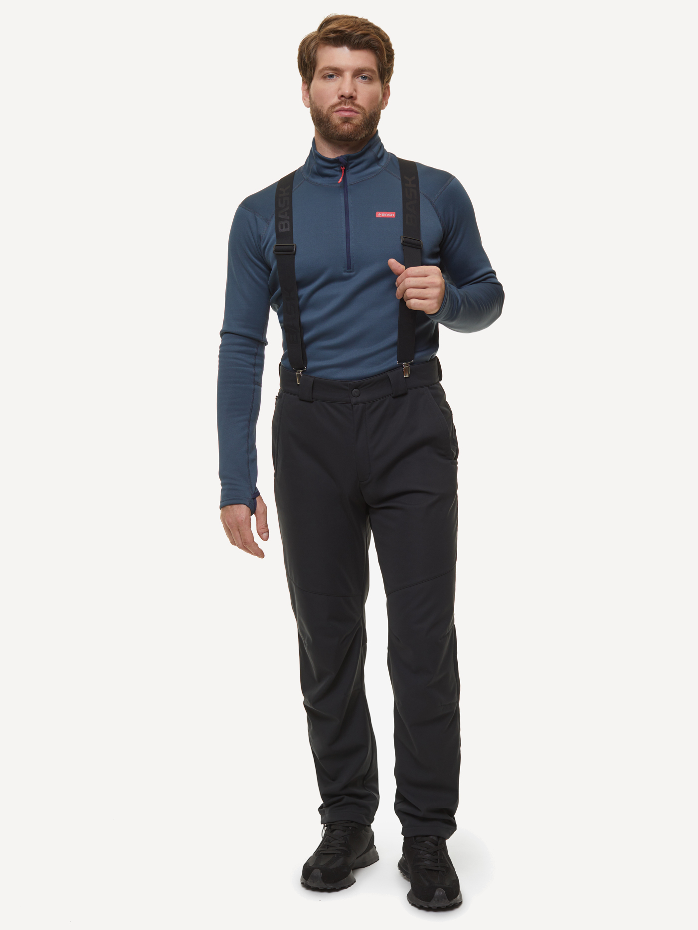 Подтяжки BASK Trick (; one size; Черный)