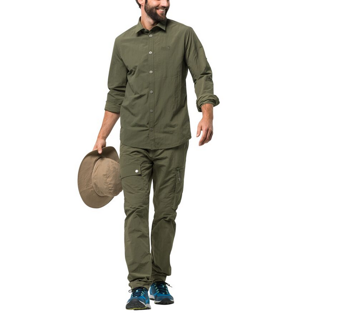 Рубашка Lakeside Roll-Up Shirt M (; XL; Khaki)