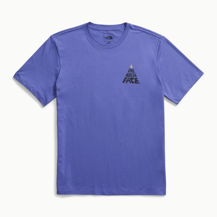 Футболка TNF S/S Brand Proud Tee (Мужской; S; DopamineBlue)